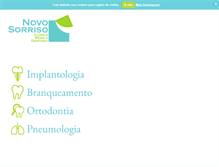 Tablet Screenshot of novosorriso.pt